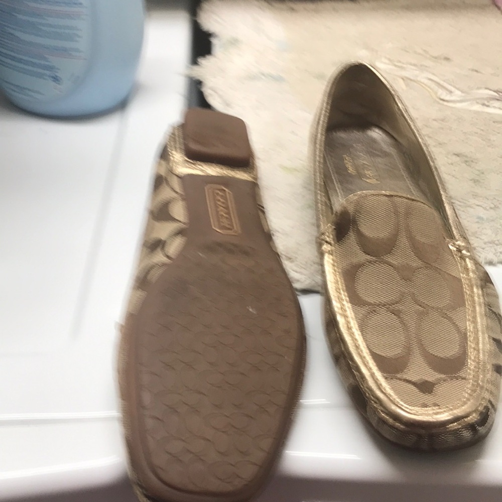 Coach loafers there in good condition
